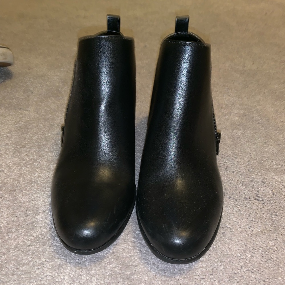 Black booties